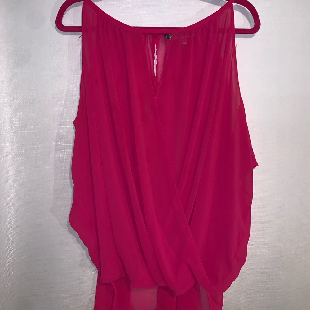 Hot pink top